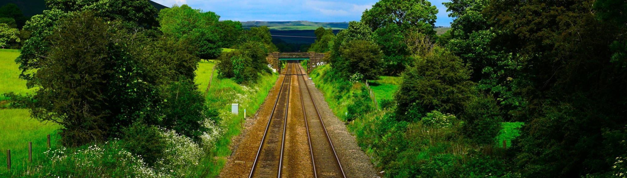 Treinspoor Engeland