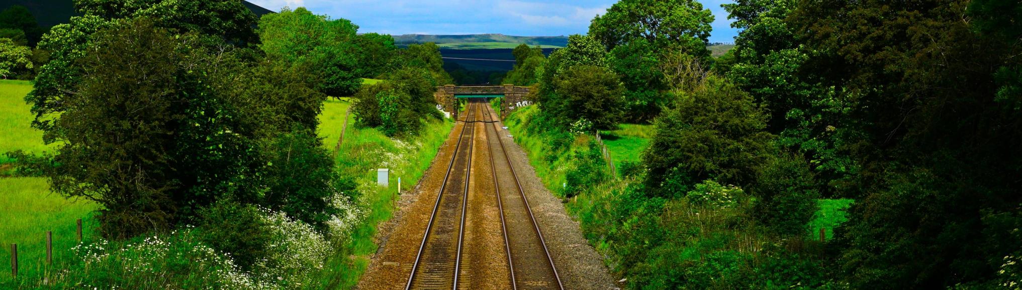 Treinspoor Engeland