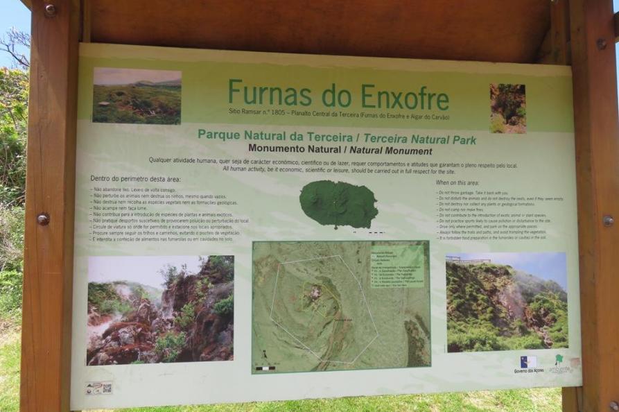 Furnas do Enxofre, Terceira