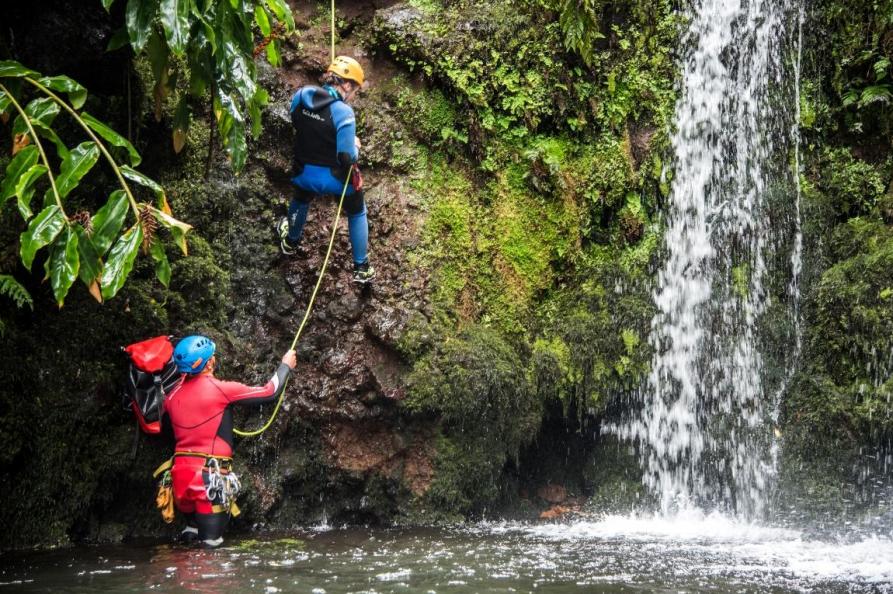 Canyoning, Salto da Cabrito